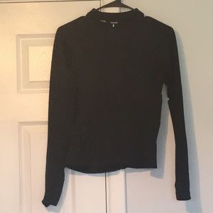 ABERCROMBIE & FITCH Black Athletic Jacket S